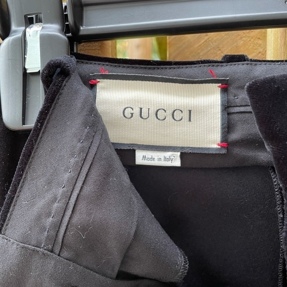 GUCCI Velvet Trousers - Picture 7 of 10